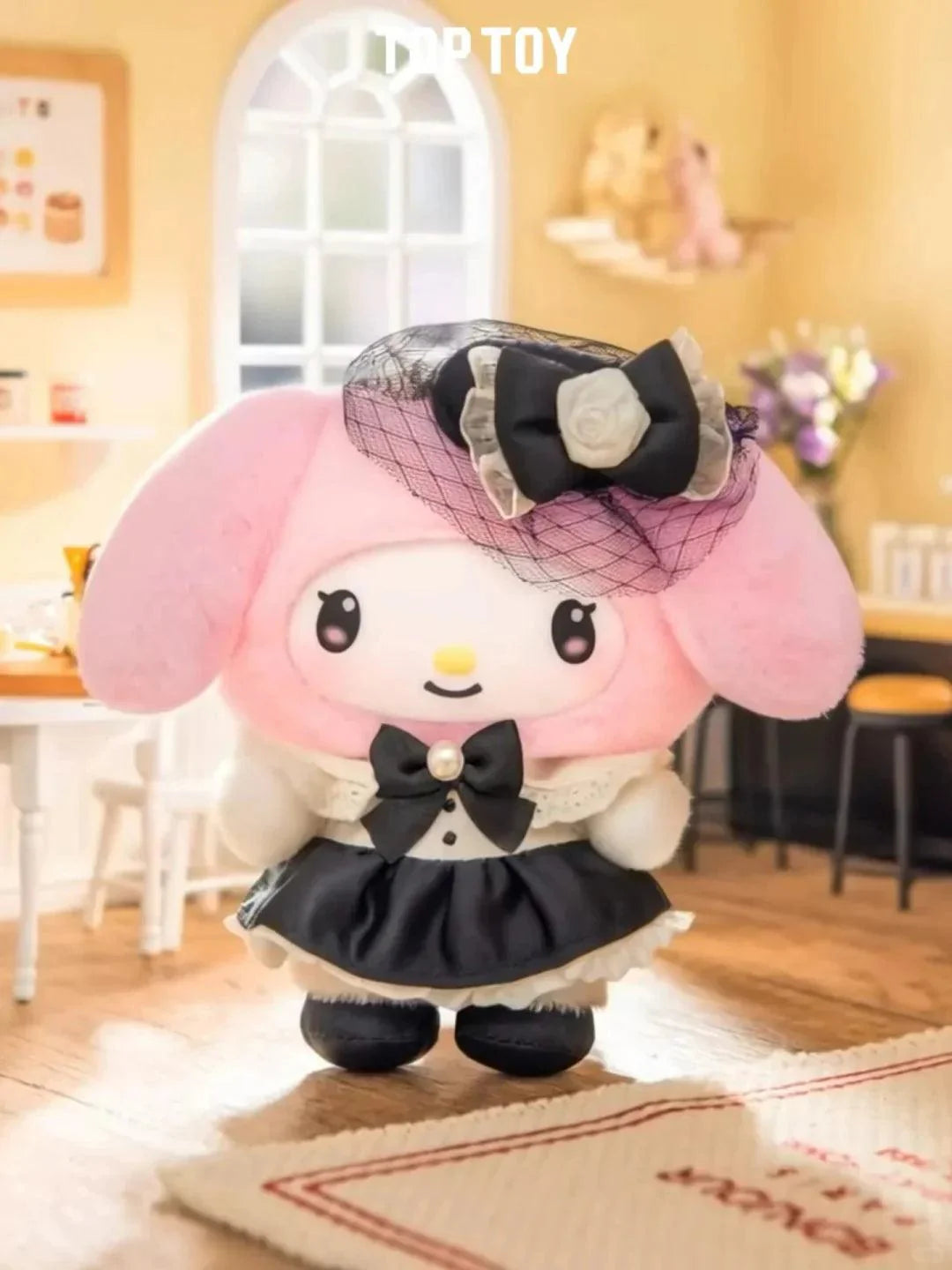 Kuromi & My Melody Elegant Gown Plush Doll Charm Blind Box - Blind Box Mall