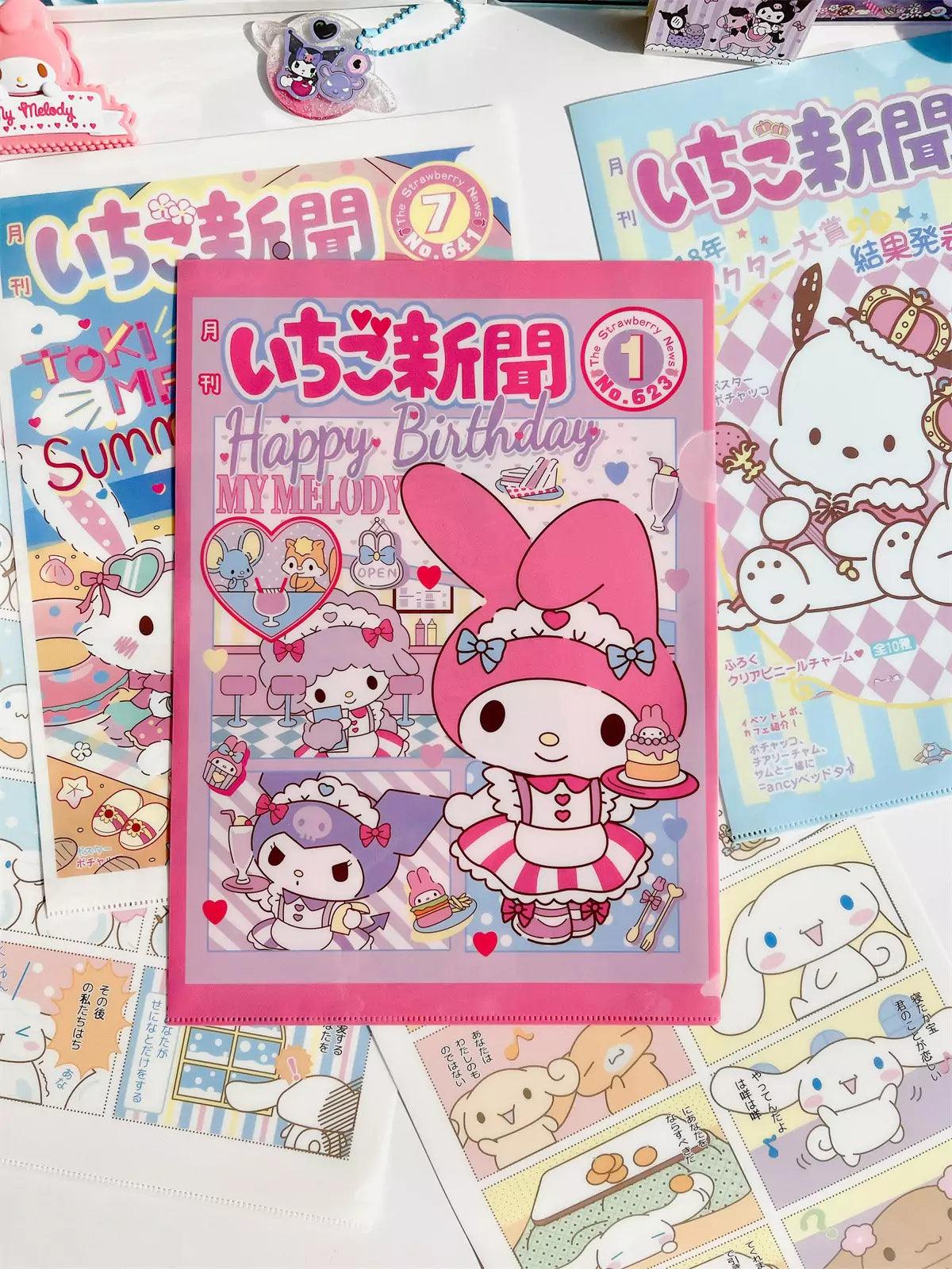 Sanrio Newsletter A4 File Holder