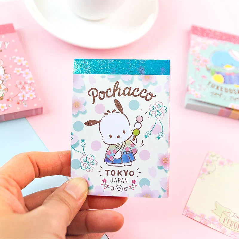Sanrio Characters Sakura Memo Pad - Blind Box Mall