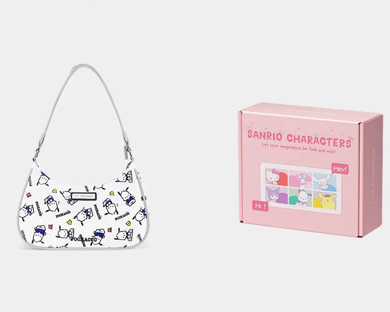 Sanrio Y2K Nylon Shoulder Bag With Gift Box - Blind Box Mall