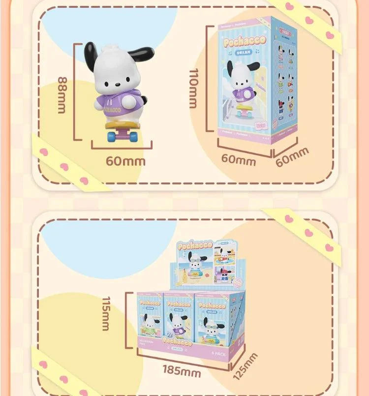 Pochacco Where Are We Go Figure - Blind Box Mall