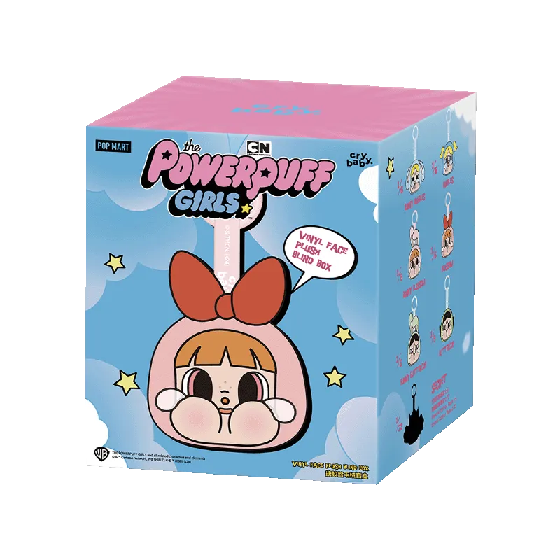 CRYBABY × Powerpuff Girls Series-Vinyl Face Plush Blind Box - Blind Box Mall