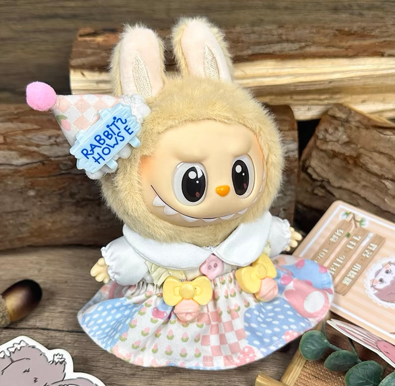 Labubu Clothes for Have a Seat Vinyl Plush/Tasty Macaron Vinyl Plush - Blind Box Mall