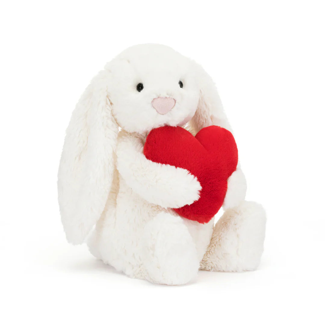 Jellycat Bashful Red Love Heart Bunny - Blind Box Mall