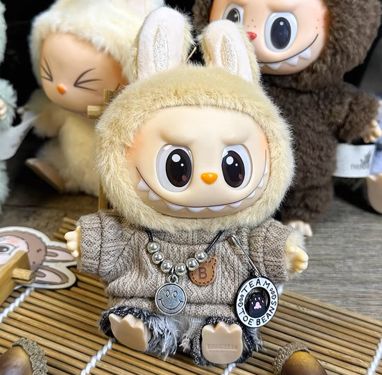 Labubu Clothes for Have a Seat Vinyl Plush/Tasty Macaron Vinyl Plush - Blind Box Mall