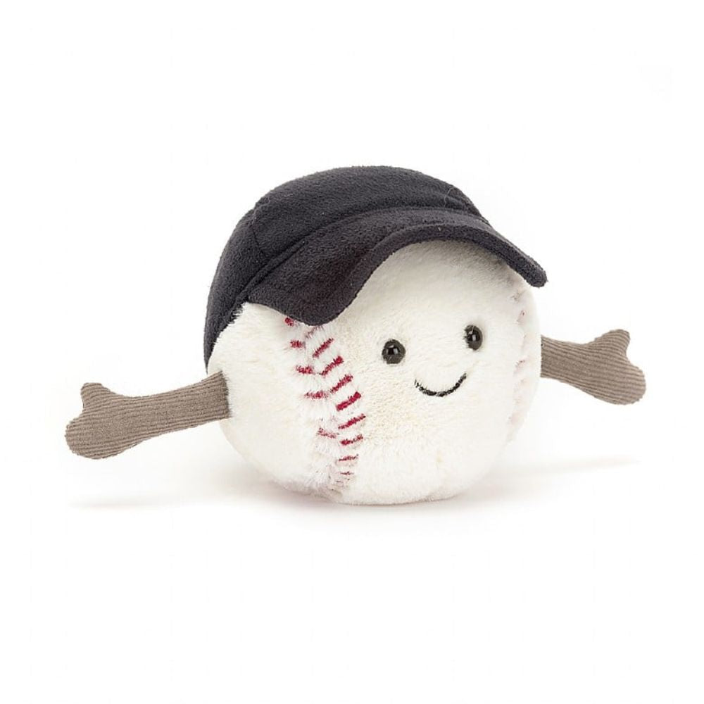 Jellycat Amuseables Sports Baseball 4” - Blind Box Mall