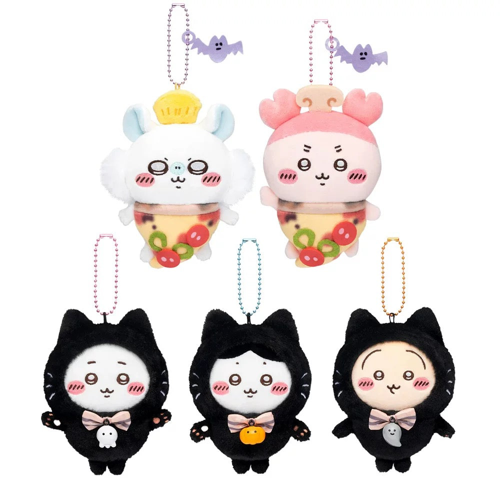 🎃 Chiikawa Halloween Mini Plush Keychain – Spooky Cuteness 10cm Collectible!