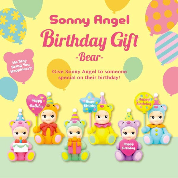 Sonny Angel Collectable Mini Cherub Figurines Birthday Gift Bear Series Blind Box (1pc) - Blind Box Mall