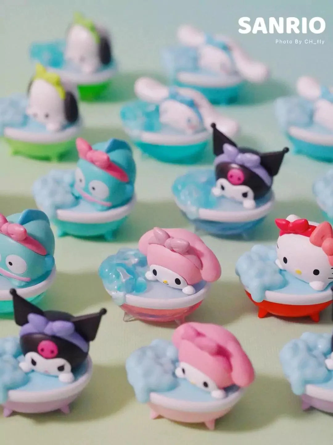 Sanrio Bubble Bath Mini Bean Figures