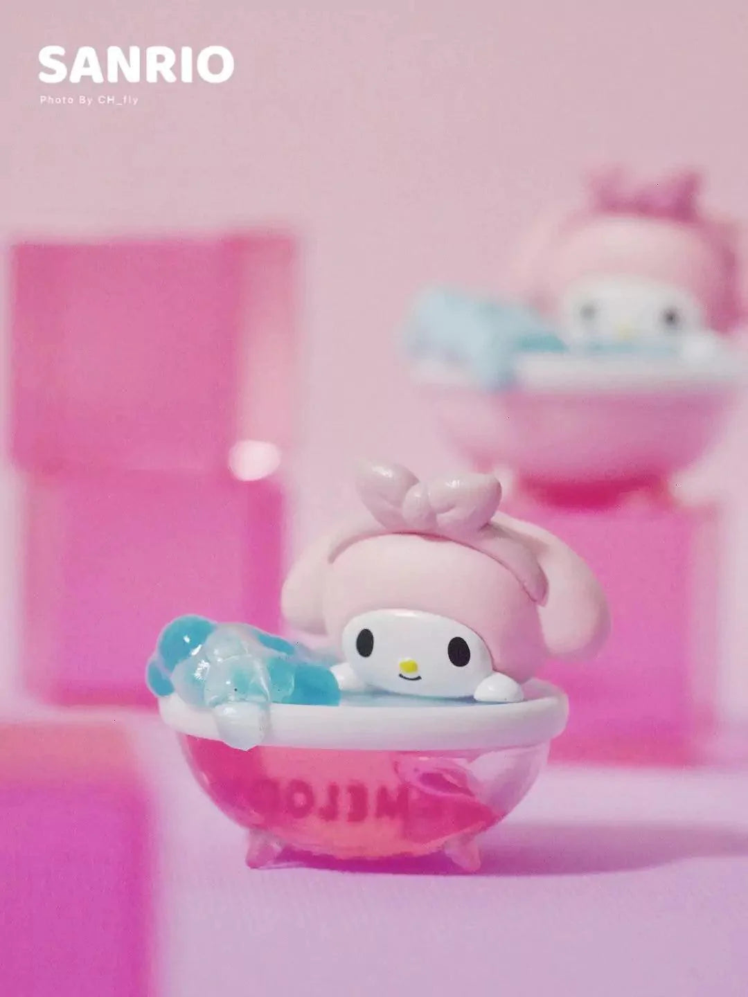 Sanrio Bubble Bath Mini Bean Figures