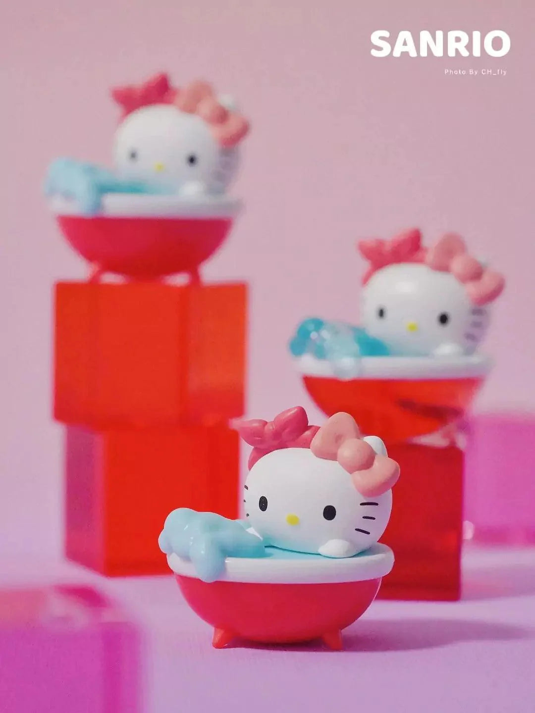 Sanrio Bubble Bath Mini Bean Figures