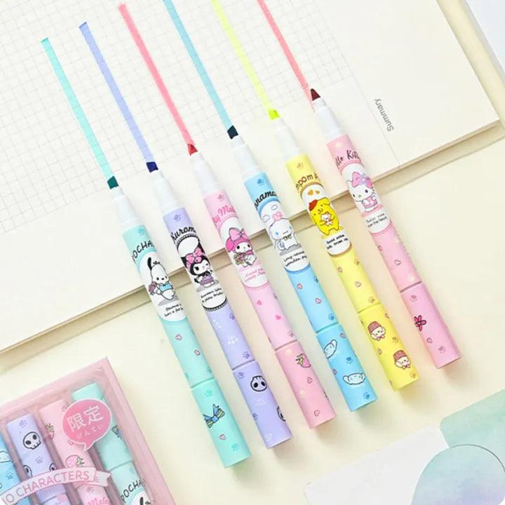 Sanrio Highlighters (6 PCs)