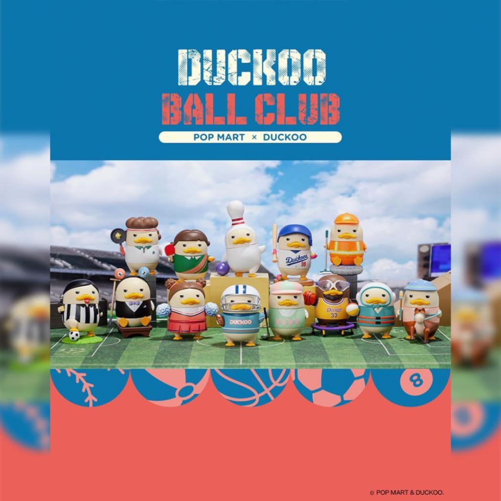 Duckoo Ball Club series by POP MART - Blind Box Mall