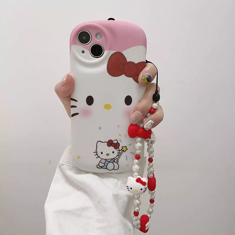 Hello Kitty Magic Wand Phone Case with Charm - Blind Box Mall