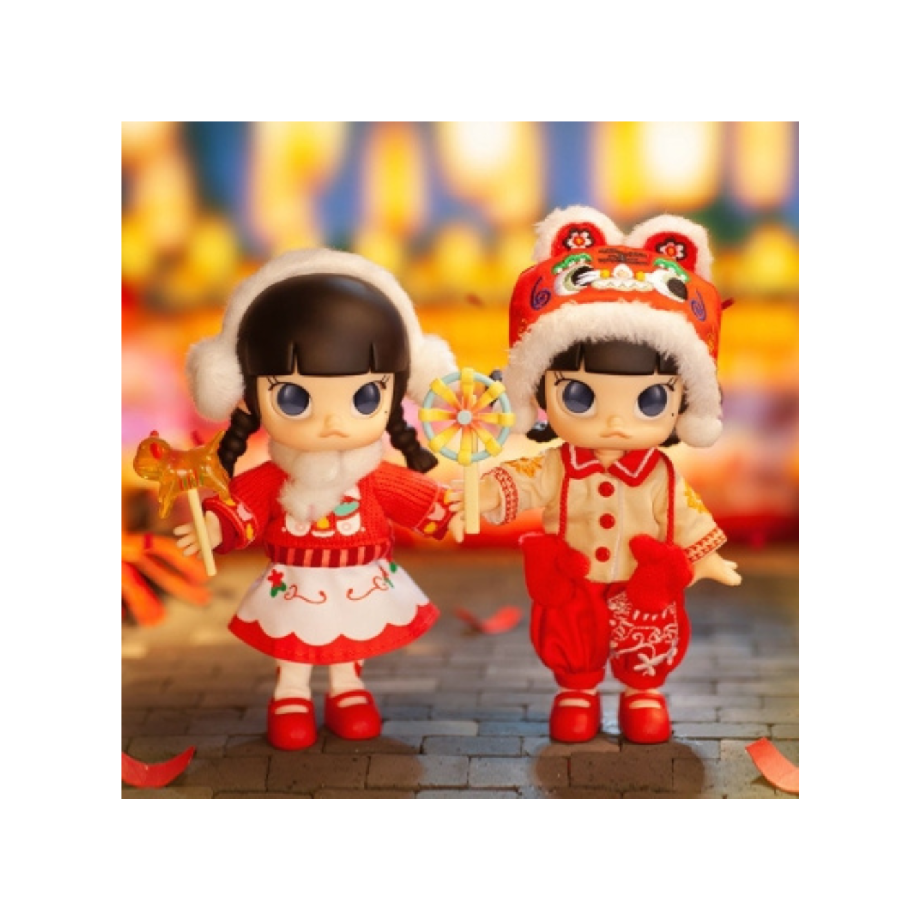 Pop Mart: Molly – Baby Tiger Action Figure Set - Blind Box Mall