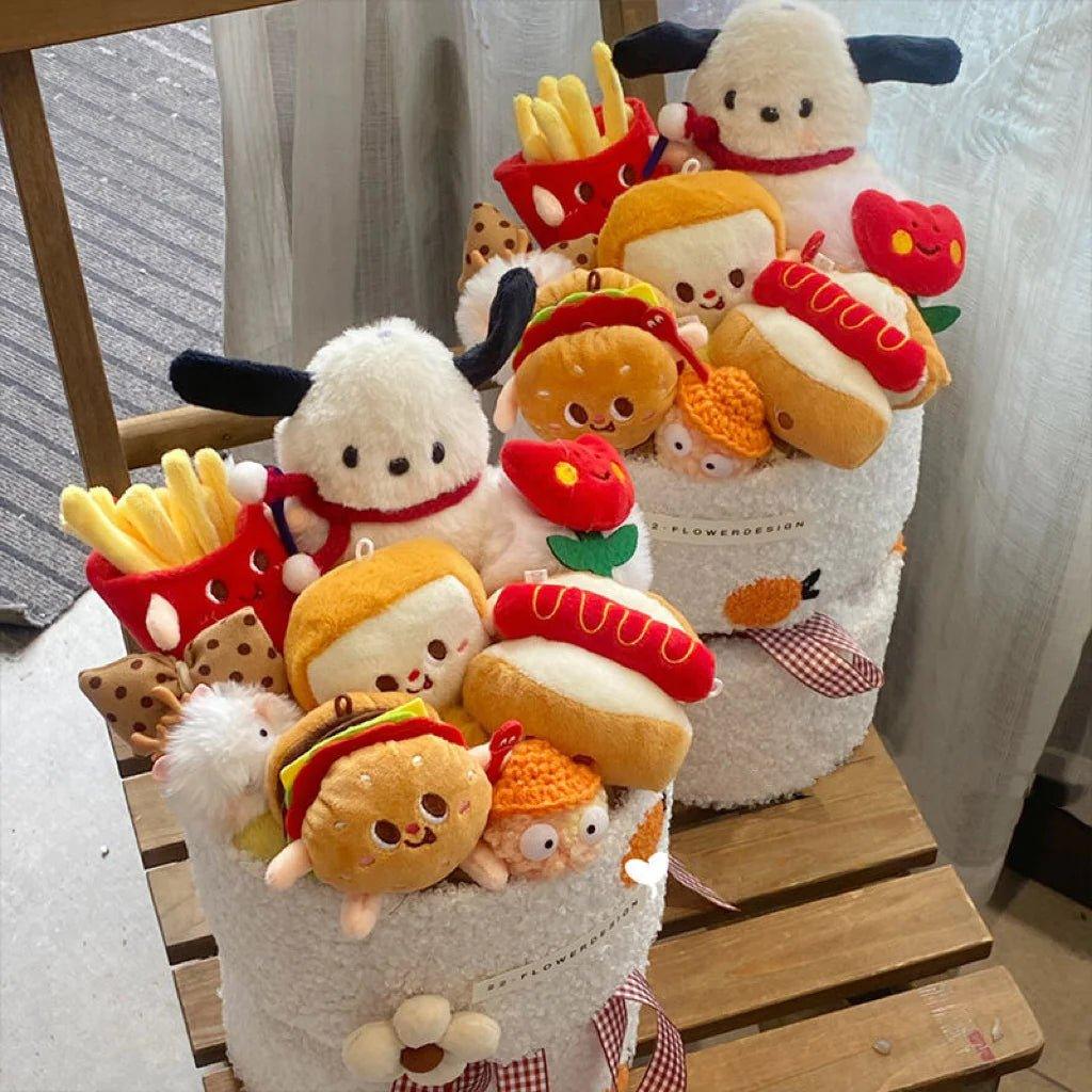 Pochacco Foodie Plushie Bouquet - Blind Box Mall