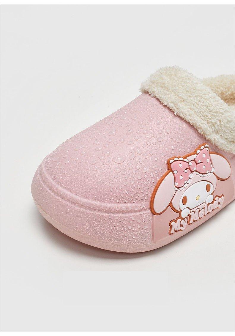 Sanrio Fleece Slides