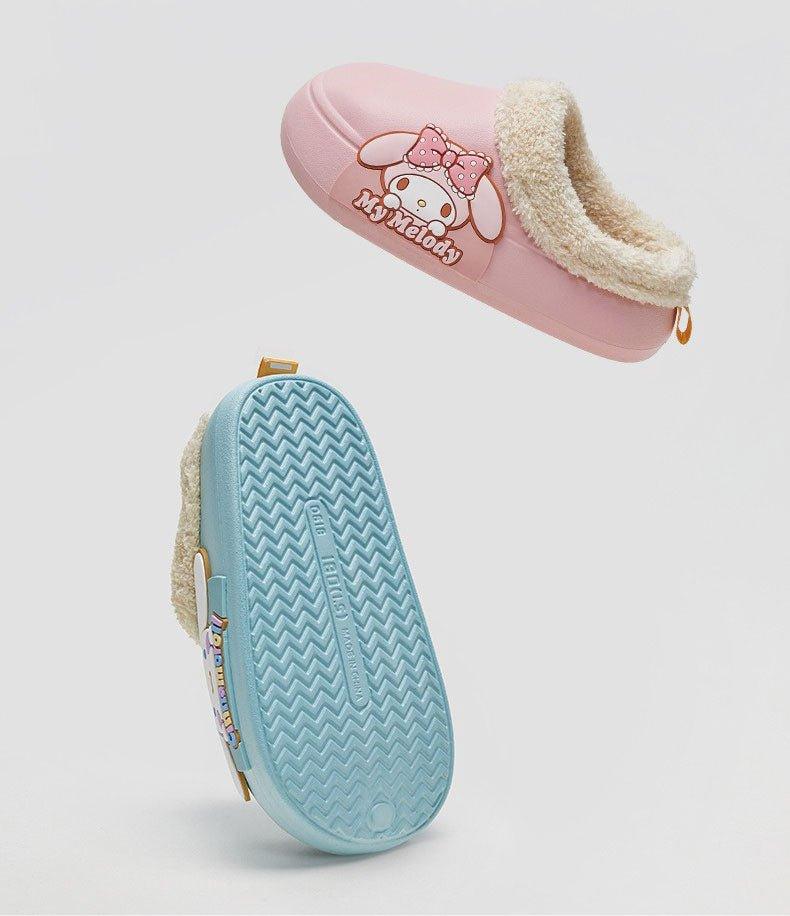 Sanrio Fleece Slides