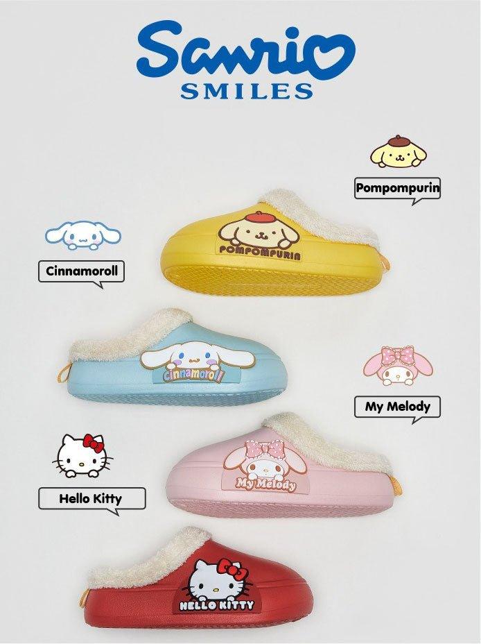 Sanrio Fleece Slides