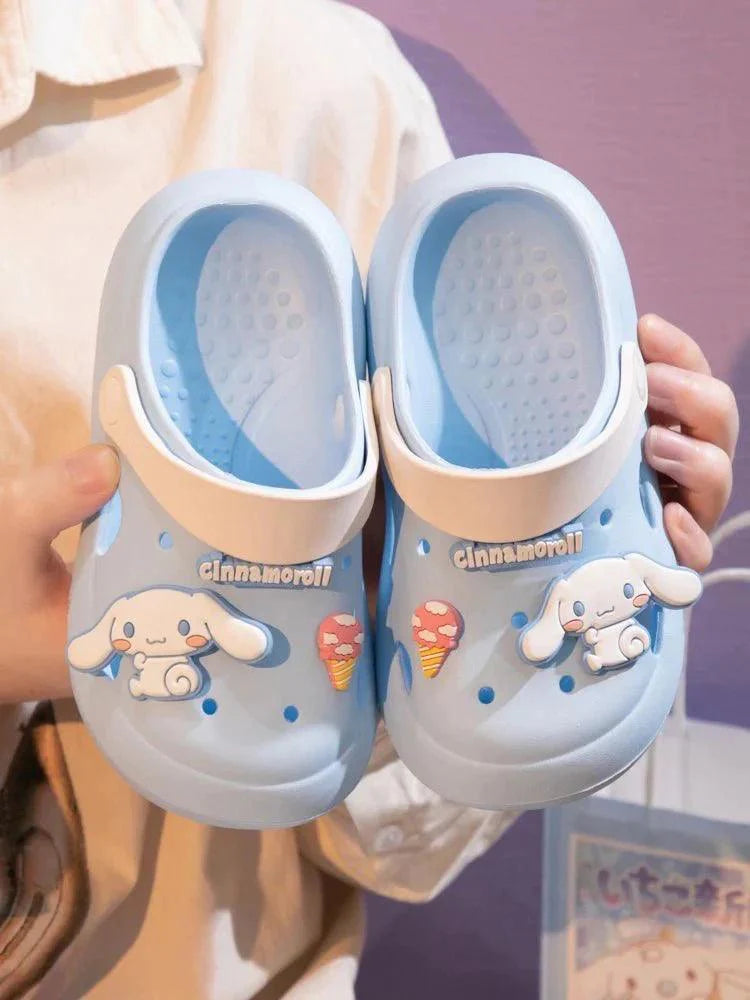 Sanrio Clogs Shoes Sandal Casual Summer for Kids - Blind Box Mall