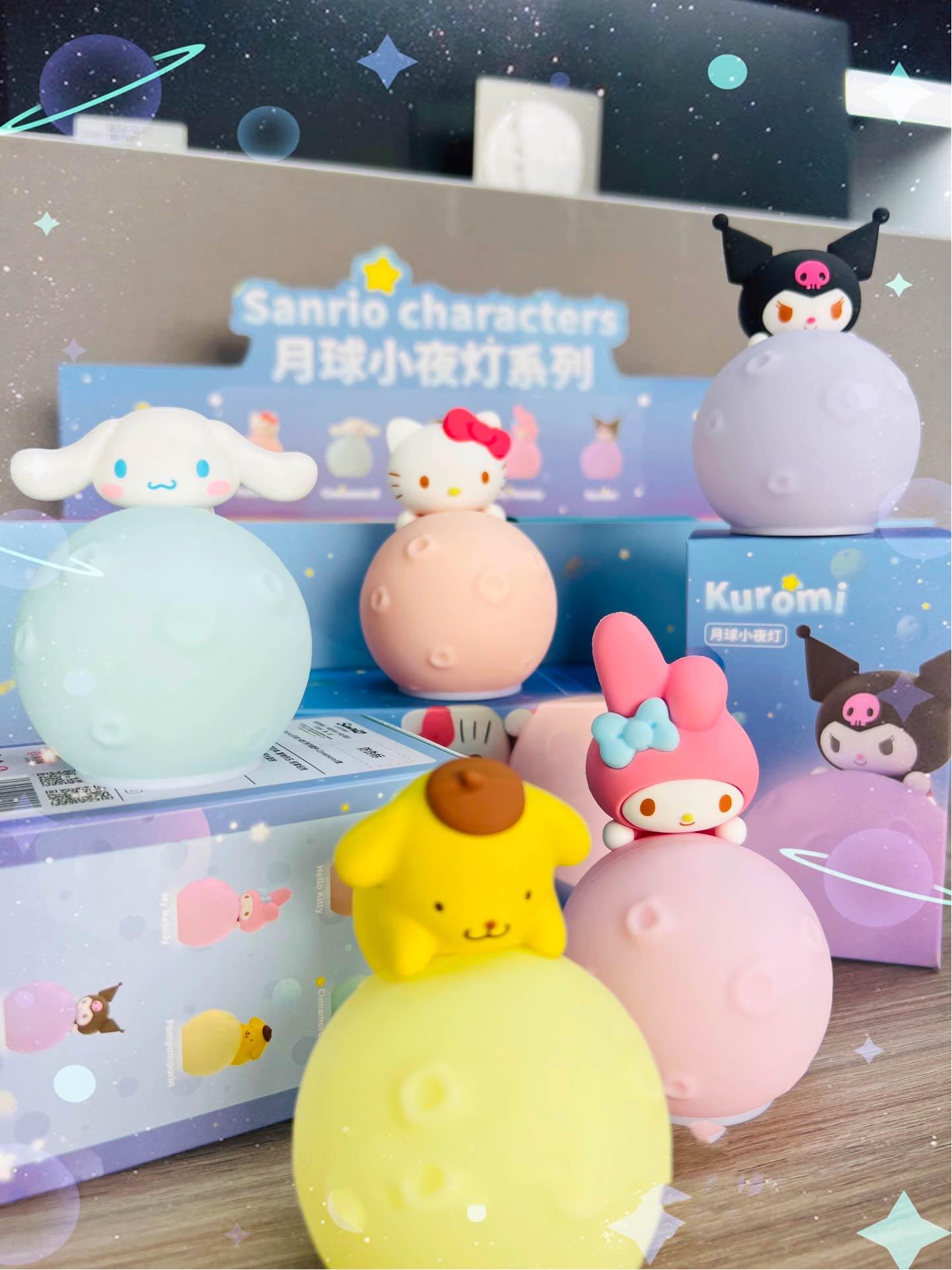 Sanrio Lunar Night Light Blind Box