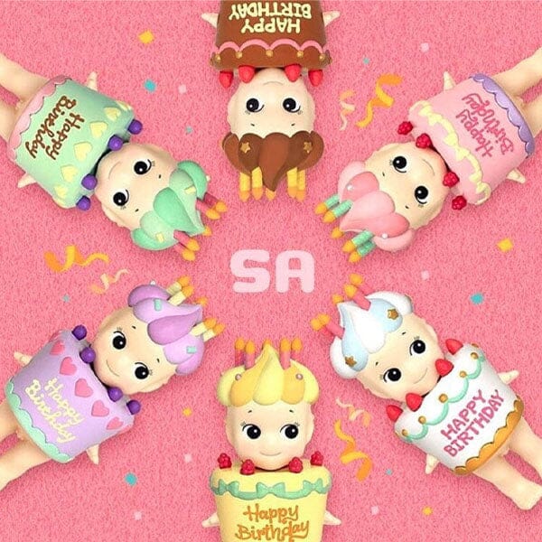 Sonny Angel Collectable Mini Cherub Figurines Happy Birthday Gift Series Blind Box - Blind Box Mall