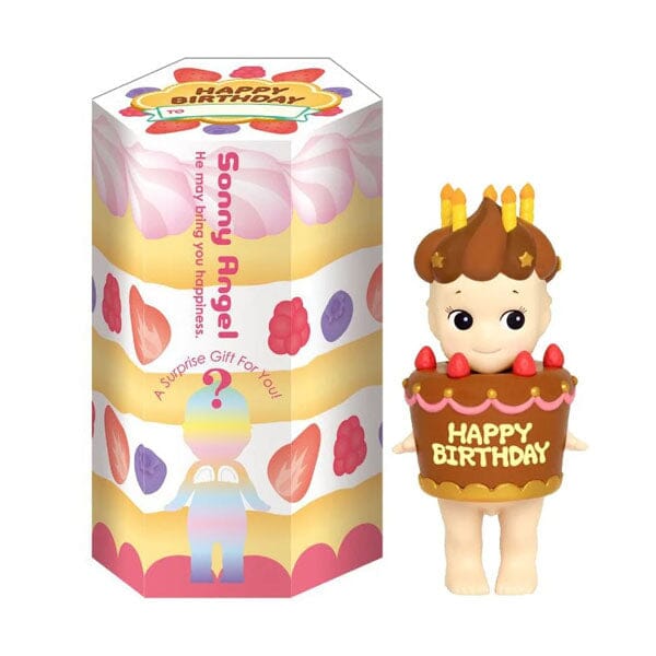 Sonny Angel Collectable Mini Cherub Figurines Happy Birthday Gift Series Blind Box - Blind Box Mall