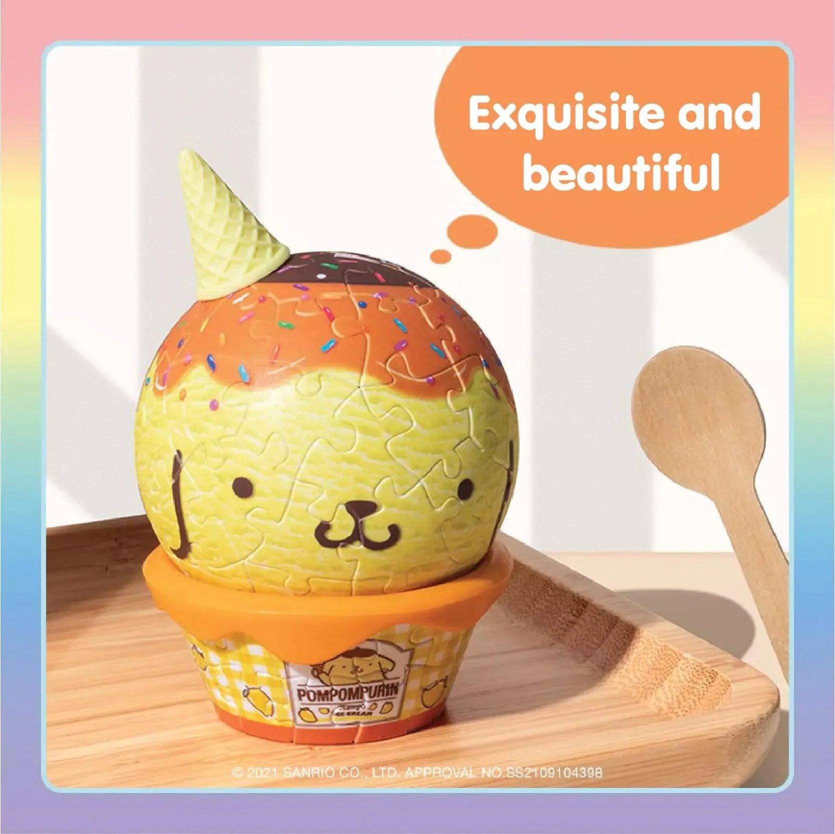 Sanrio Character Sweet Ice Cream Puzzle Blindbox - Blind Box Mall