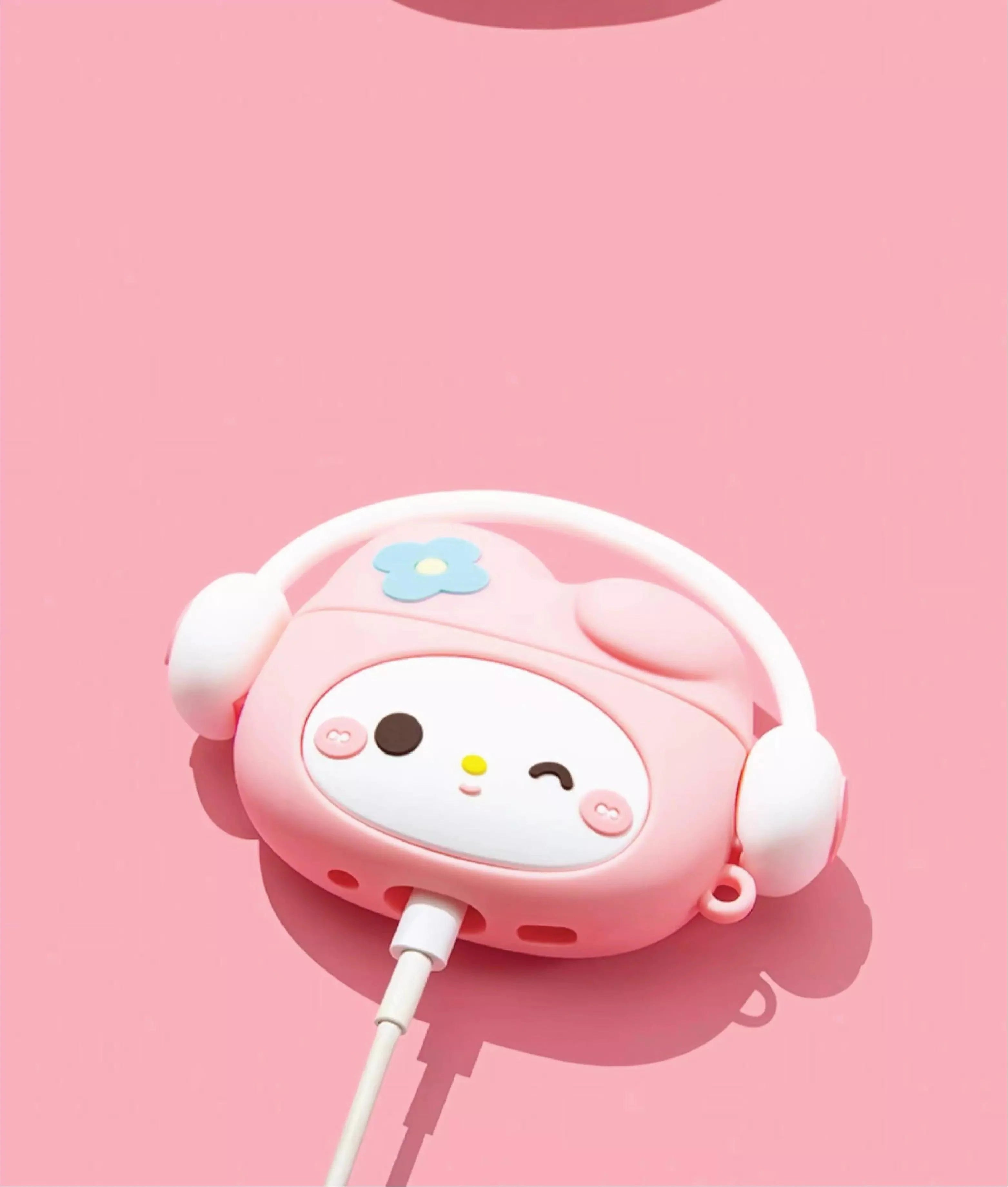 Sanrio Wearing Headphone AirPod Case - Blind Box Mall