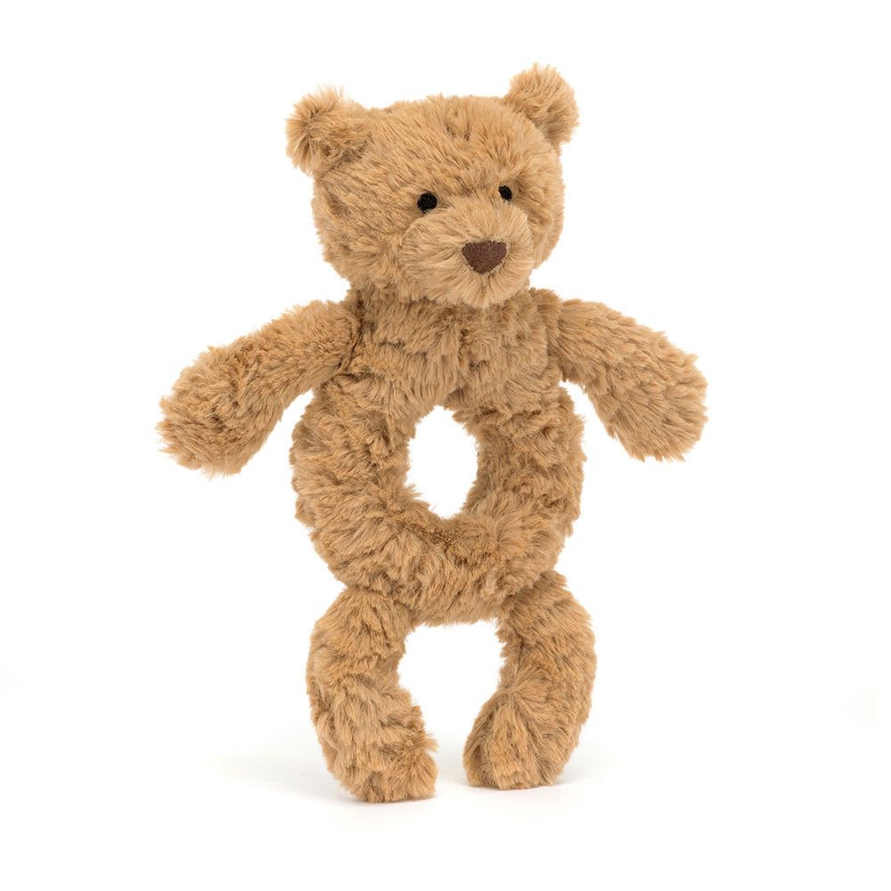 Jellycat Bartholomew Bear Ring Rattle - Blind Box Mall
