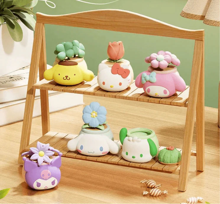 Sanrio Characters Potted Series Of Ornaments - Blind Box Mall
