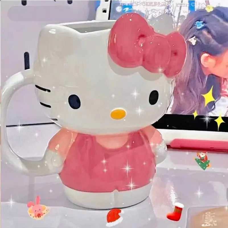 Hello Kitty Ceramic Mug - Blind Box Mall