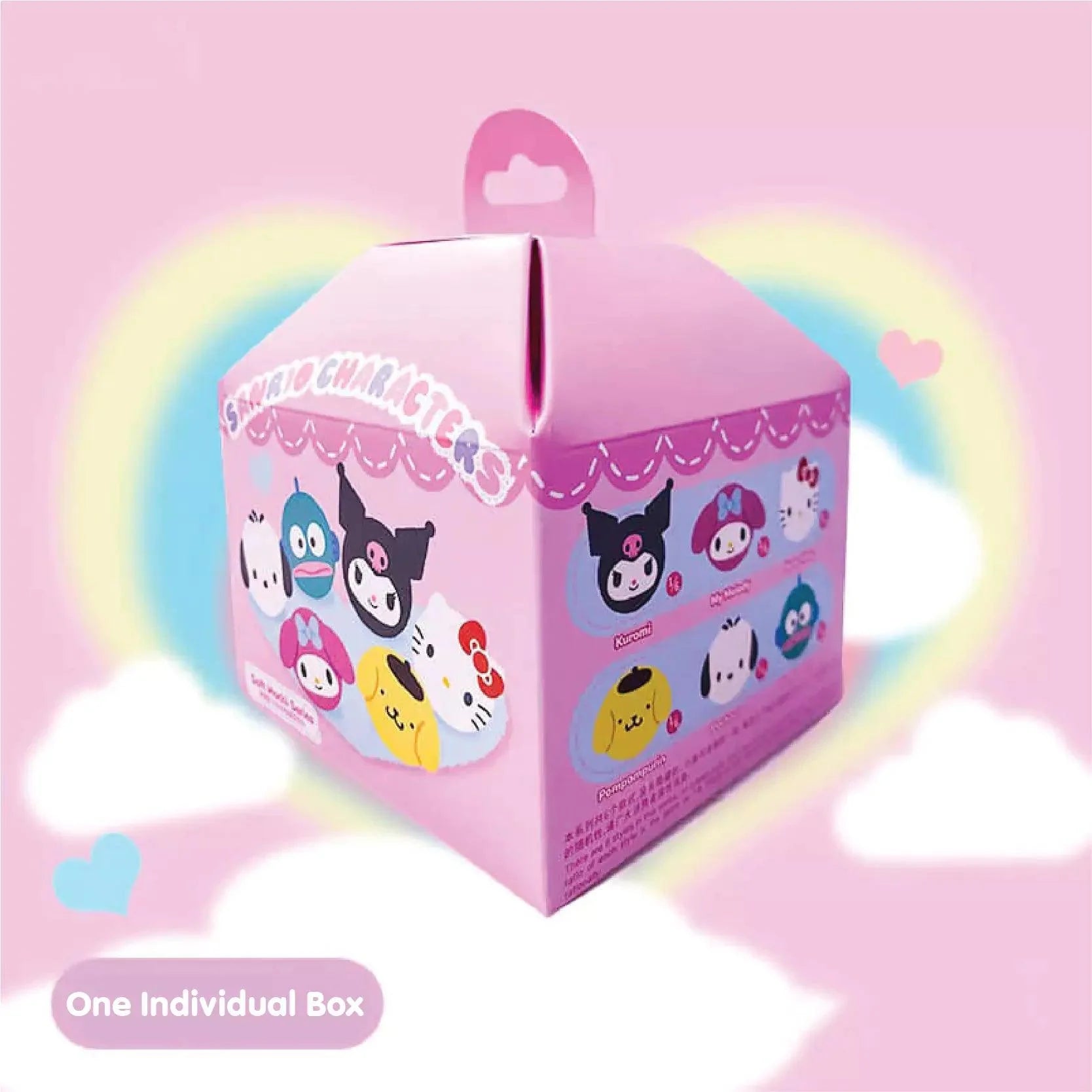 Sanrio "Squeeze me" Plush Charm Blind Box - Blind Box Mall