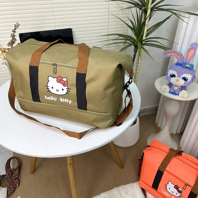 Hello Kitty Travel Duffle Bag - Blind Box Mall