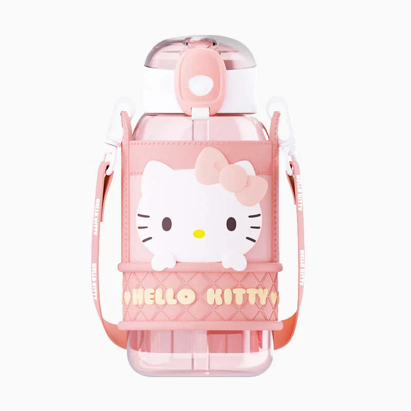 Sanrio Character Tritan Water Bottle with Leak-Proof Lid - Blind Box Mall