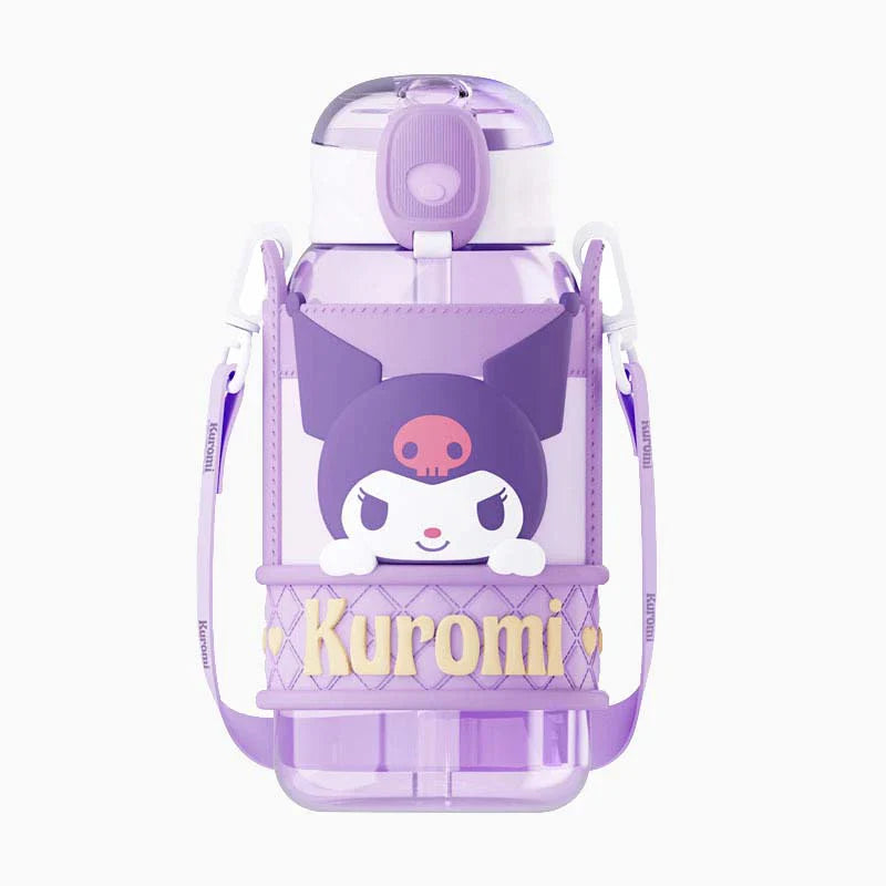 Sanrio Character Tritan Water Bottle with Leak-Proof Lid - Blind Box Mall
