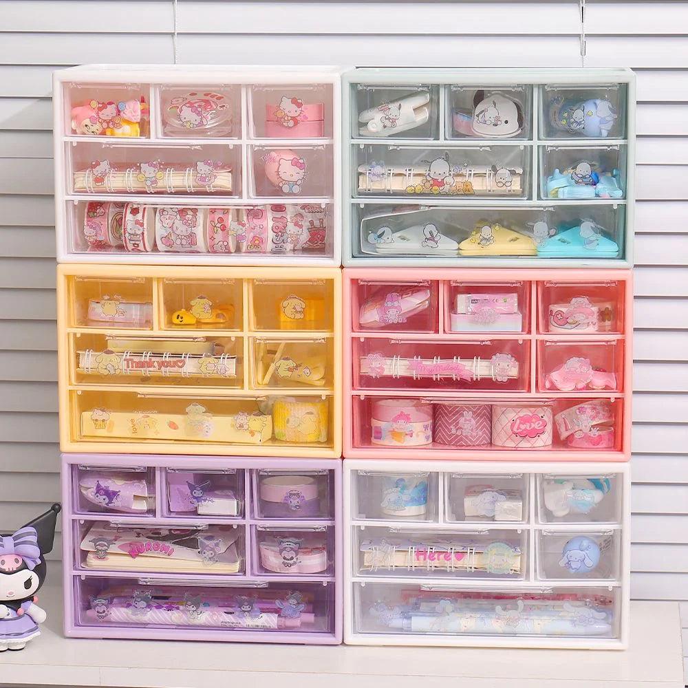 Sanrio Desktop Storage Box - Blind Box Mall
