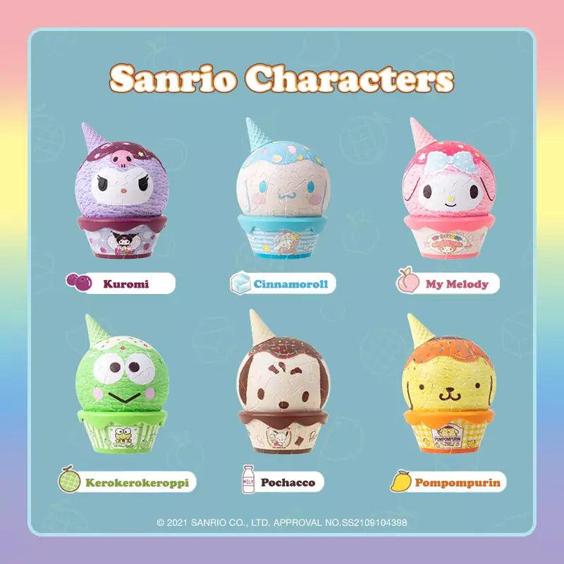 Sanrio Character Sweet Ice Cream Puzzle Blindbox - Blind Box Mall