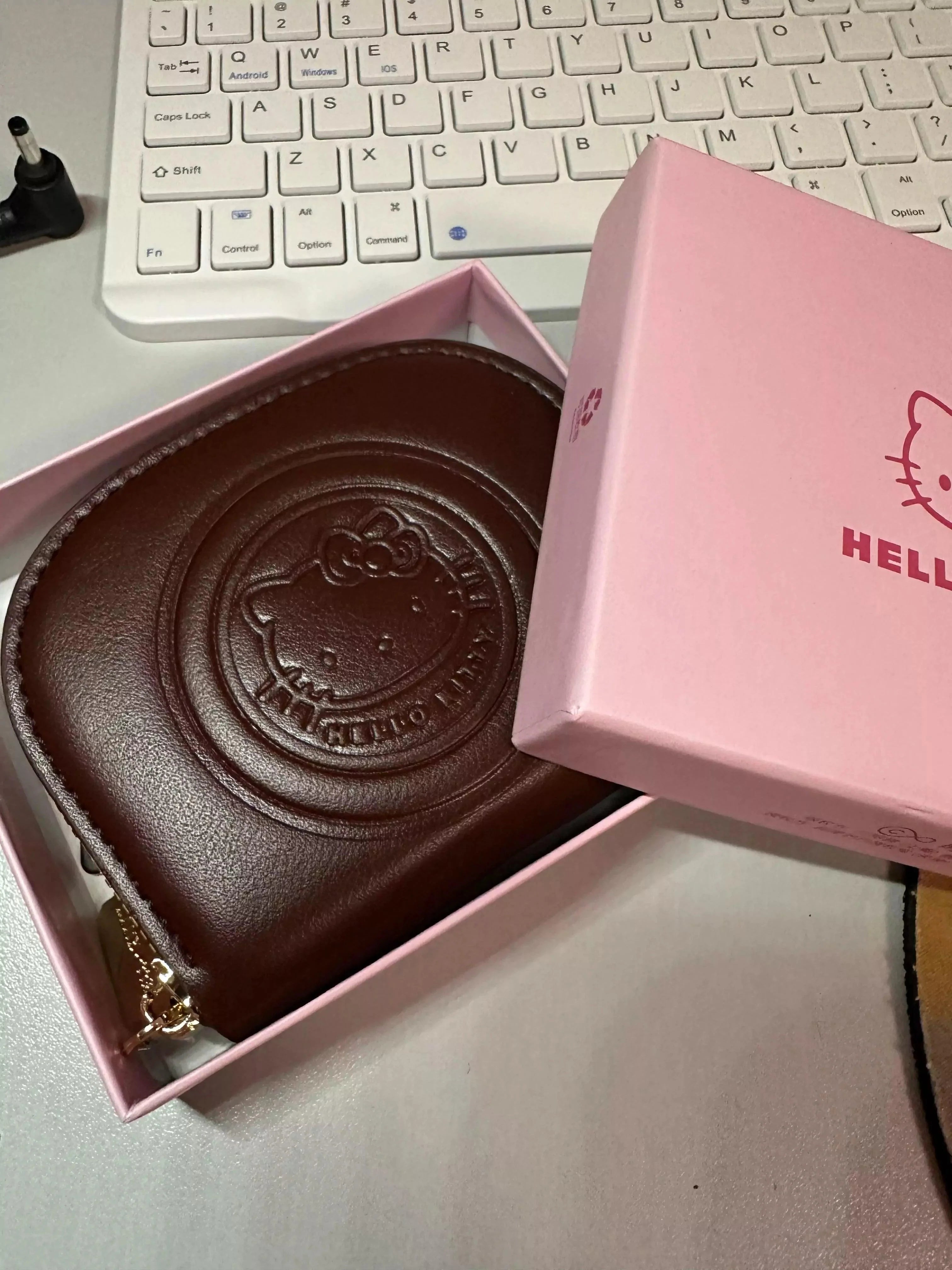 HelloKitty Card Holder Leatherette Card Organizer - Blind Box Mall