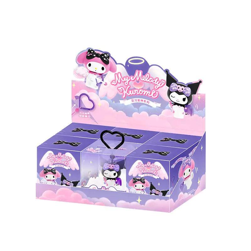 Kuromi & My Melody Cupid Trainee Movable Wind-Up Blind Box - Blind Box Mall