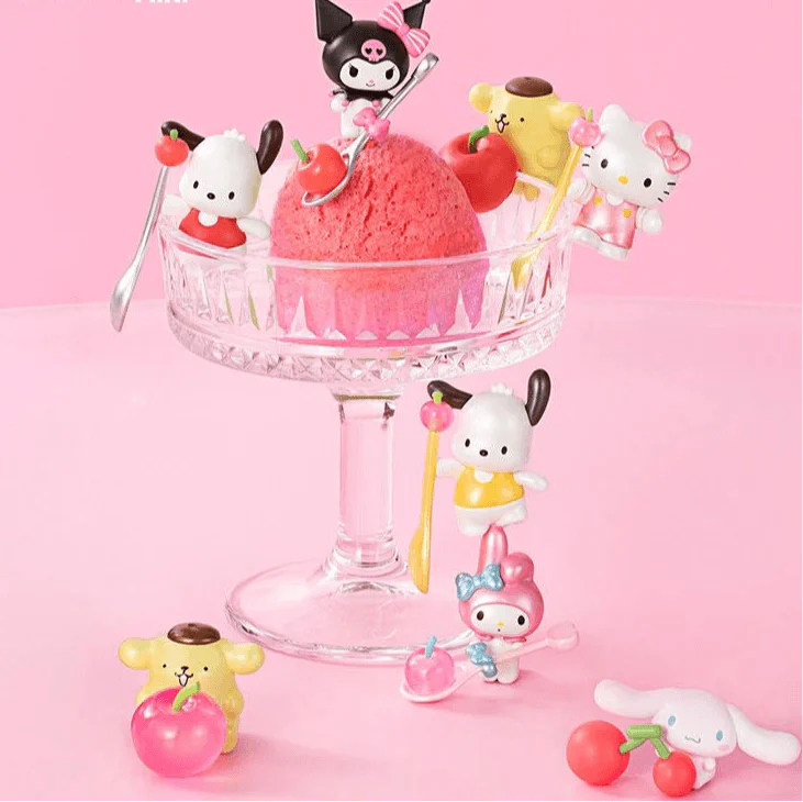 Sanrio Cherry Cute Cup Charm Blind Bag - Blind Box Mall