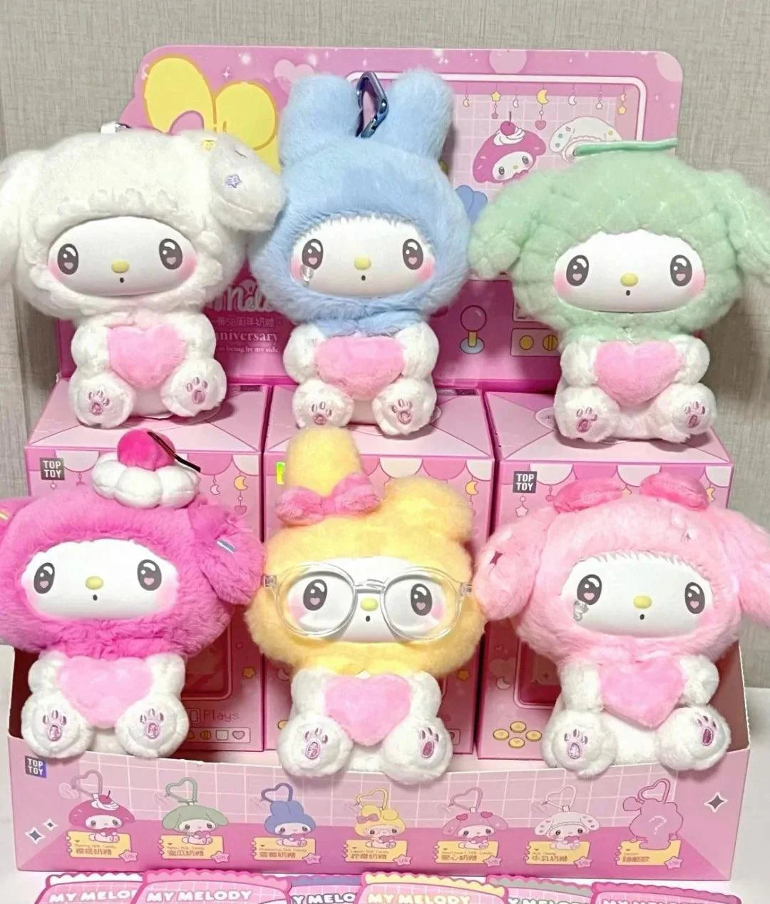 My Melody 50th Anniversary Plush Blind Box - Blind Box Mall