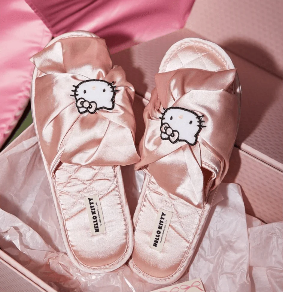 Hello Kitty Satin Slippers of Grace - Blind Box Mall