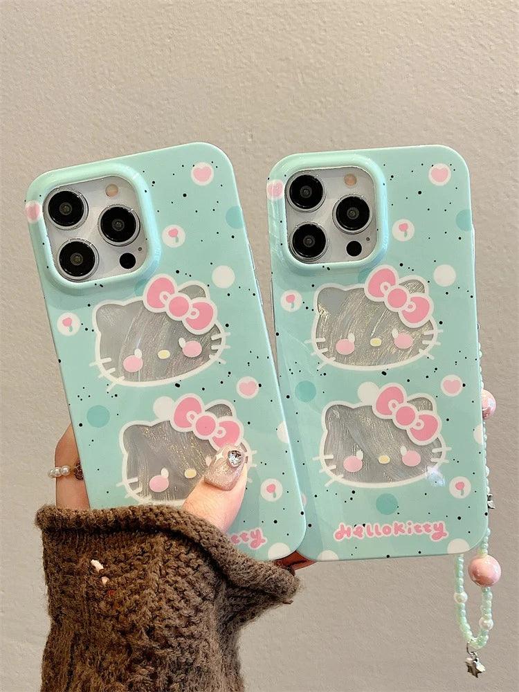 HelloKitty Mint Phone Case with Phone Charm - Blind Box Mall