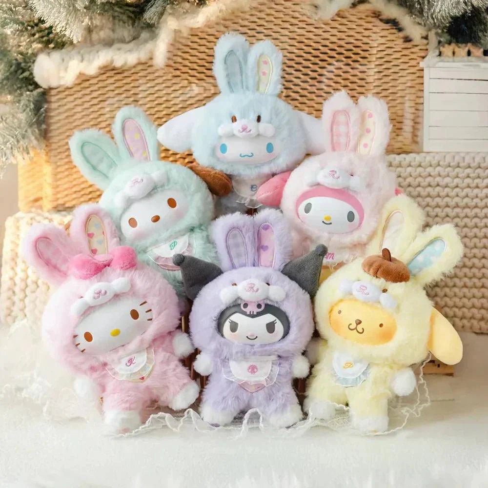 Sanrio Fairy Bunny Vinyl Charm Blind Box Plush Toy - Blind Box Mall