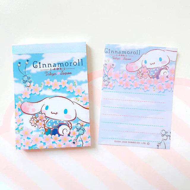 Sanrio Characters Sakura Memo Pad - Blind Box Mall