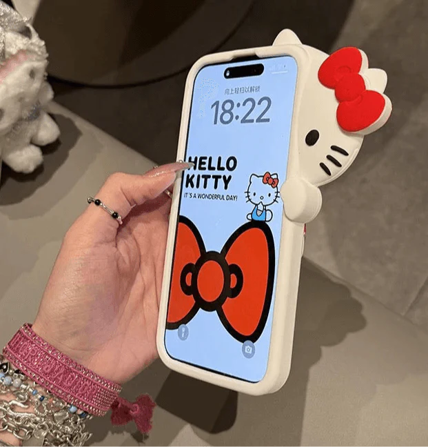 Hello Kitty Hide-and-Seek Paradise Silicone Phone Case - Blind Box Mall