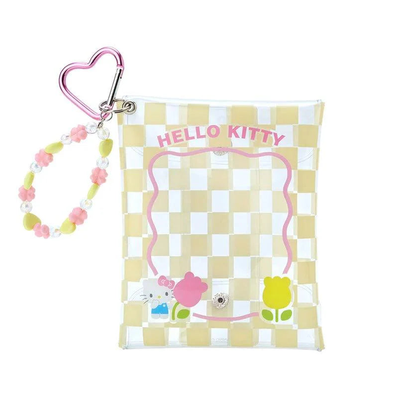 Sanrio Clear Snap Mini Pouch (Pastel Check Series) - Blind Box Mall