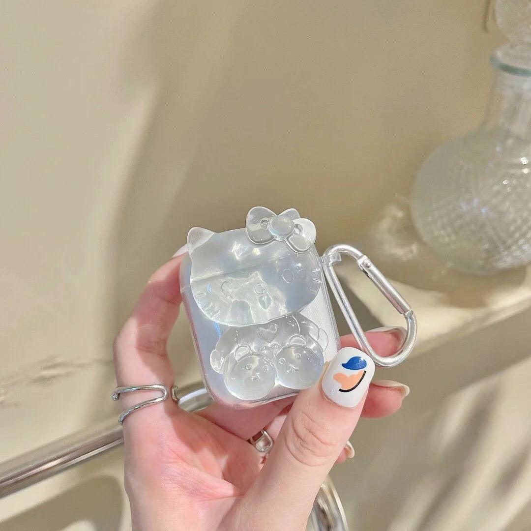 Hello Kitty Crystal AirPod Case - Blind Box Mall