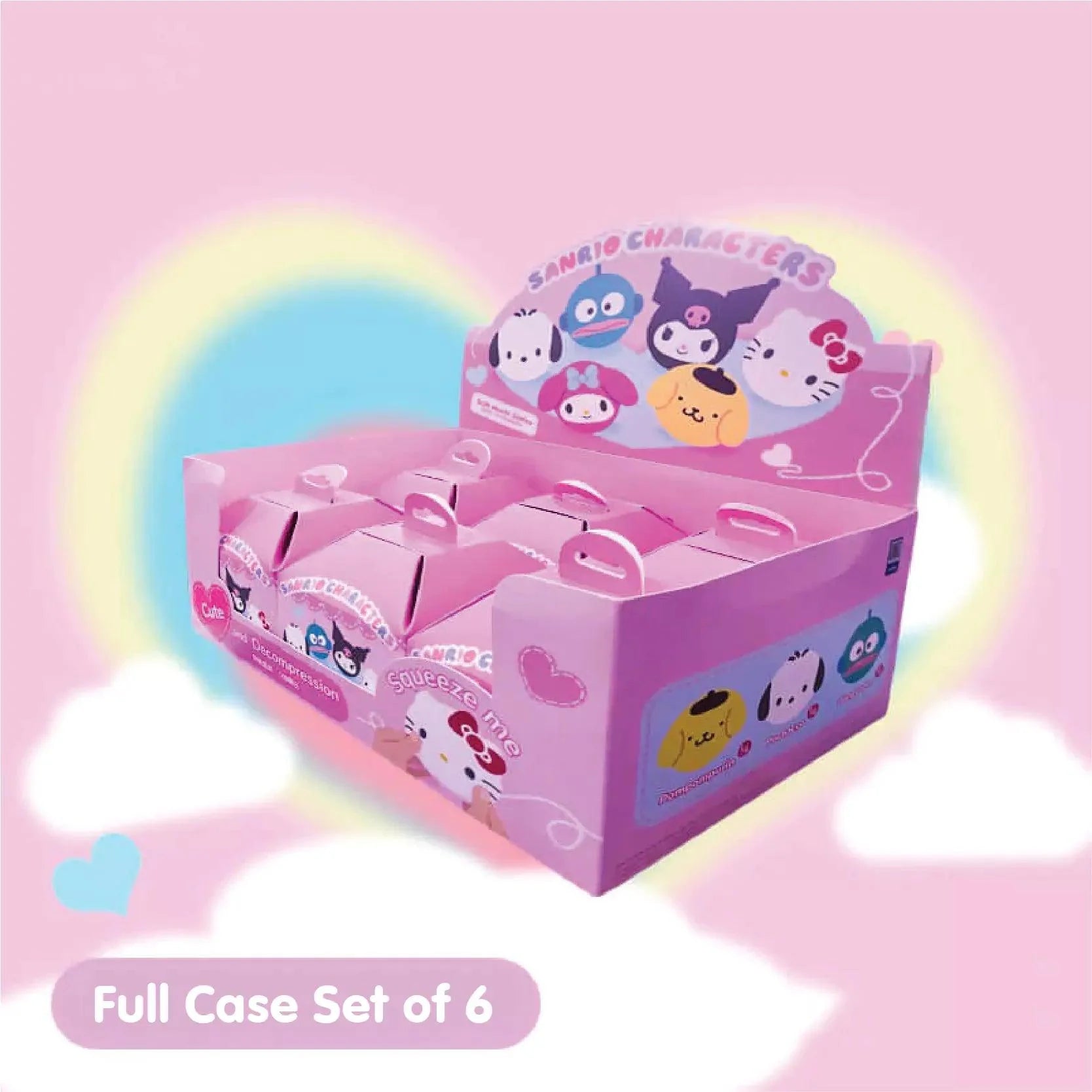 Sanrio "Squeeze me" Plush Charm Blind Box - Blind Box Mall